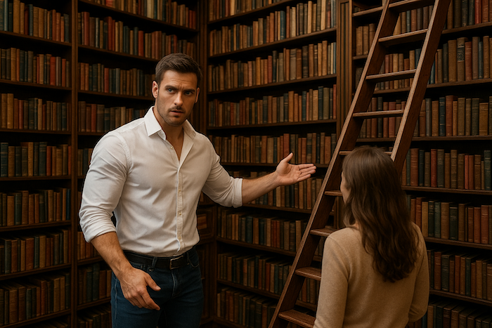 erotic bookshop encounter, After-Dark Diaries: The Bookshop Encounter, Full Body Massage Service