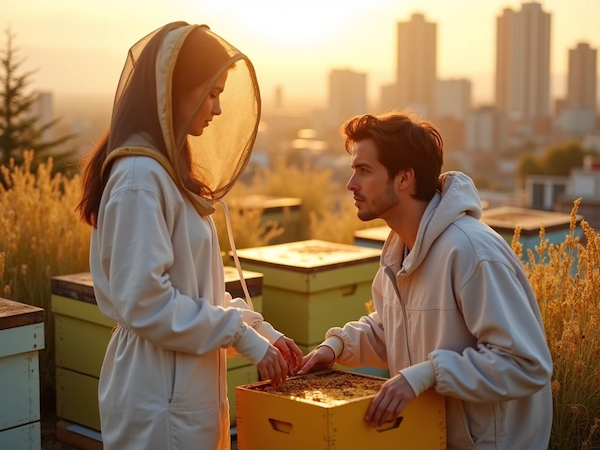 A Honey & Hive, A Honey & Hive: A Sensual Rooftop Beekeeping Encounter, Full Body Massage Service
