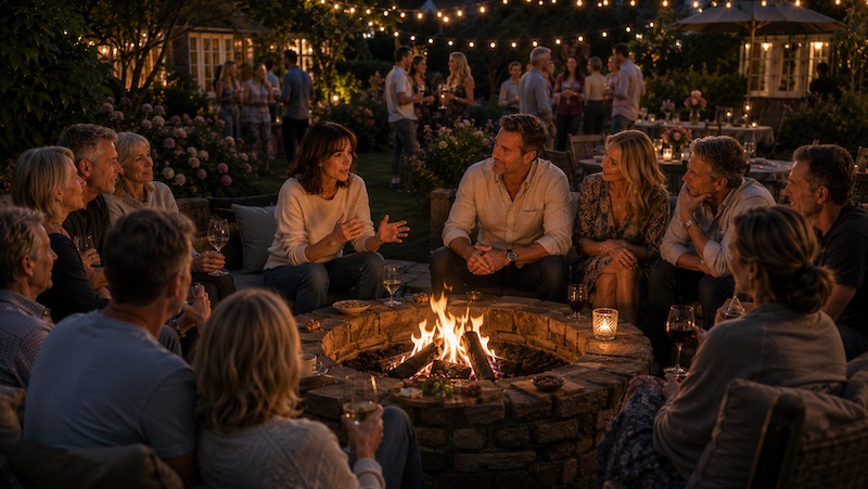 A Neighbour's Garden Party, A Neighbour’s Garden Party, Full Body Massage Service